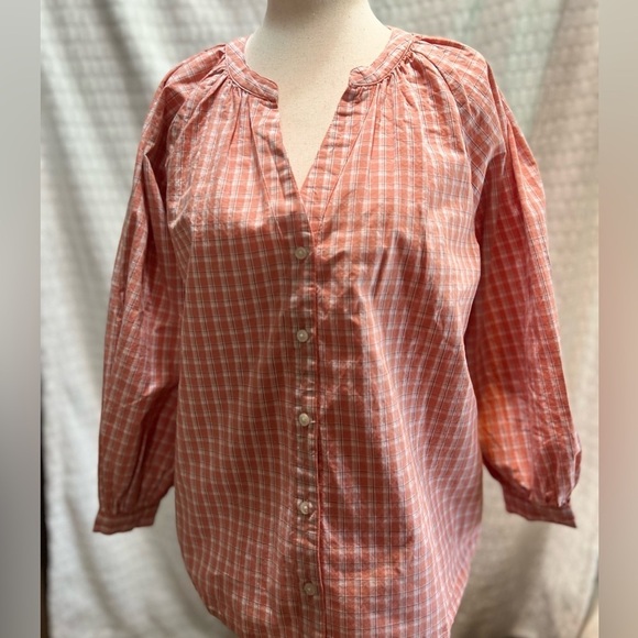 Levi's
Women's Lainey Printed Cotton
Button-Front Top Size S - Picture 8 of 11